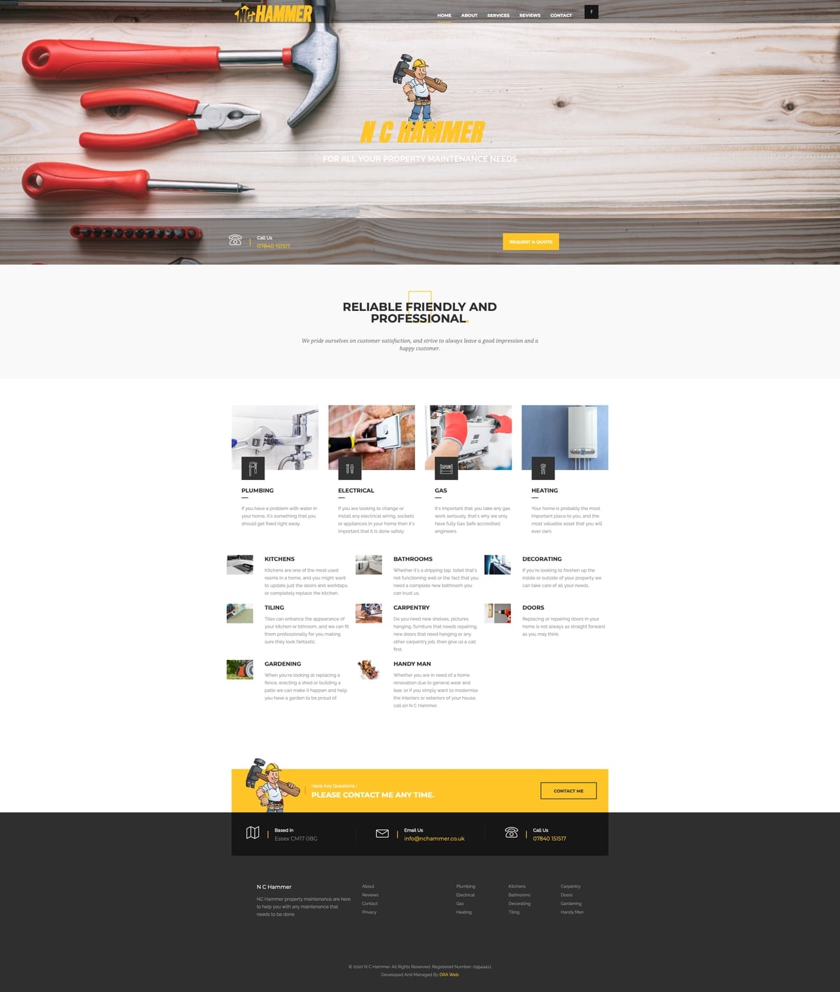 Property Maintenance Website Design